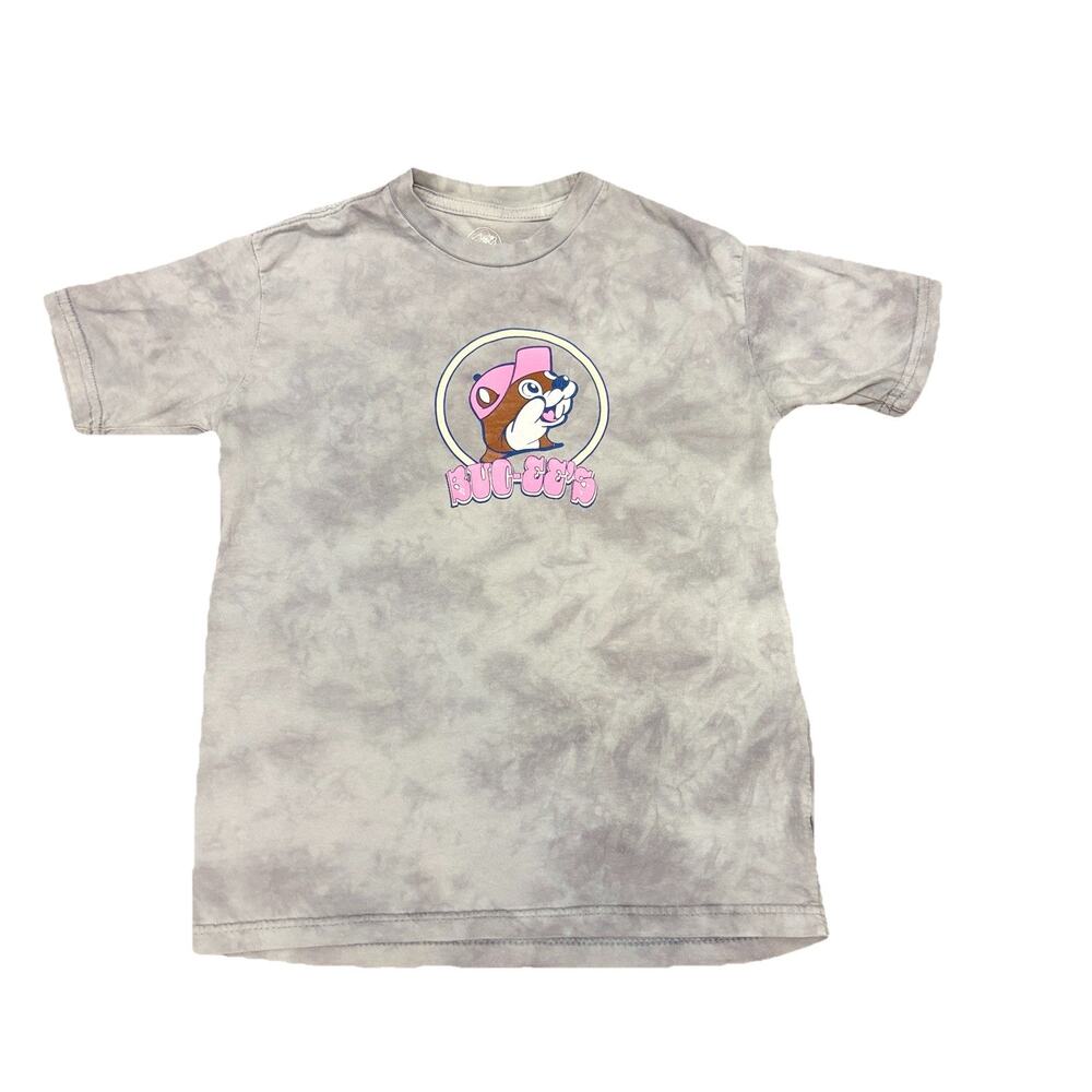 Bucees T Shirt Gray Tie Dye In My Buc-ee's Era Graphic T Shirt Retro Youth S